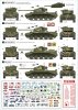 Star Decals 72-A1074 Comets. British A34 Comet in WW2 and Cold War service. 1/72